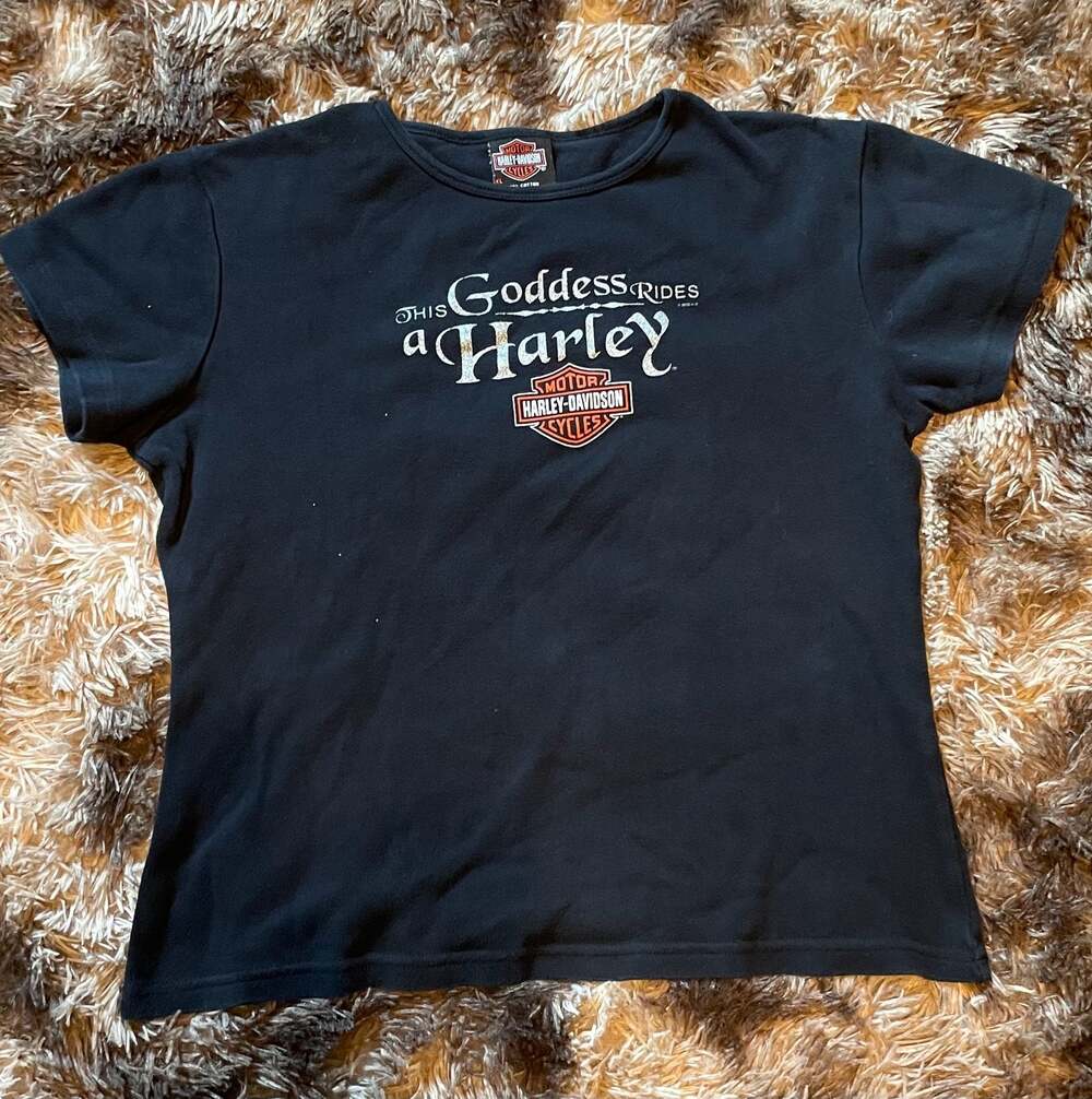 Harley-Davidson This Goddess Rides A Harley Graphic T-Shirt Women's XL